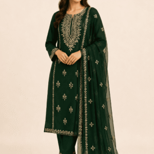 Chiffon 2 Piece Mukesh Work Suit for Women | Dastkaari by BV